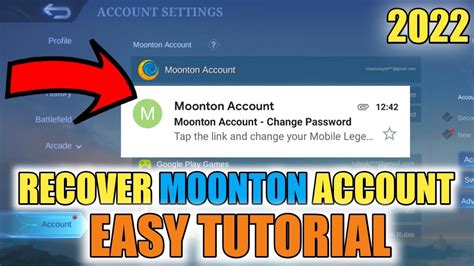 moonton account|moonton account recovery.